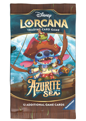 DISNEY LORCANA AZURITE SEA BOOSTER PACK