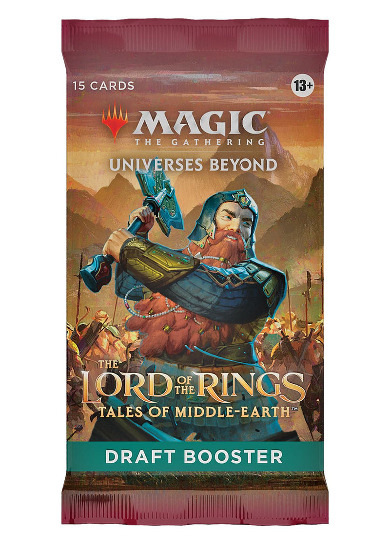 MTG THE LORD OF THE RINGS: TALES OF MIDDLE-EARTH DRAFT BOOSTER PACK