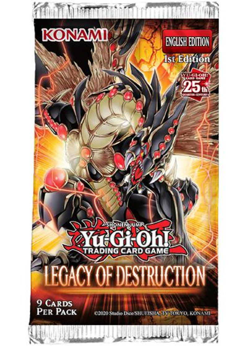 YU-GI-OH! LEGACY OF DESTRUCTION BOOSTER PACK