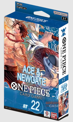 ONE PIECE TCG ST22 ACE & NEWGATE STARTER DECK