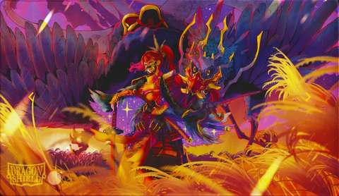 DRAGON SHIELD THE FALLEN PLAYMAT W/ ART TUBE