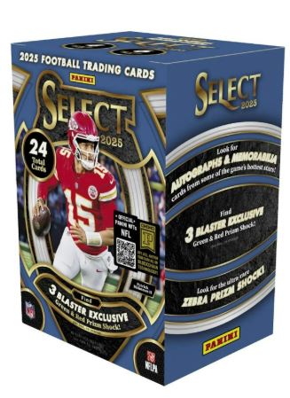 2025 PANINI SELECT FOOTBALL HOBBY BLASTER BOX