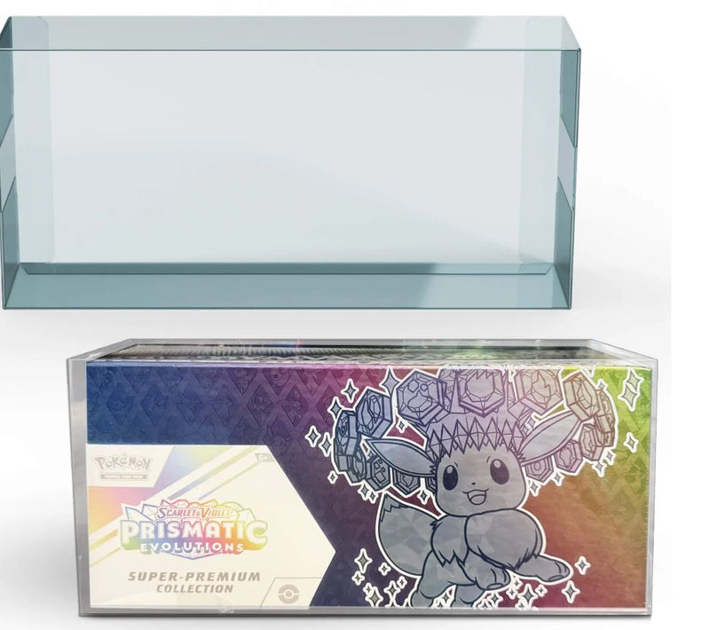 EVORETRO PLASTIC PROTECTORS COMPATIBLE WITH PRISMATIC EVOLUTIONS SUPER PREMIUM COLLECTION - 2 PACK