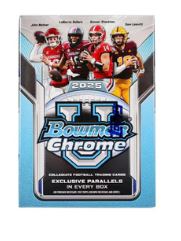 2025 BOWMAN CHROME UNIVERSITY FOOTBALL BLASTER BOX