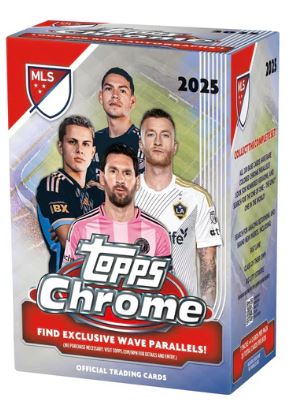 2025 TOPPS CHROME MLS SOCCER BLASTER BOX