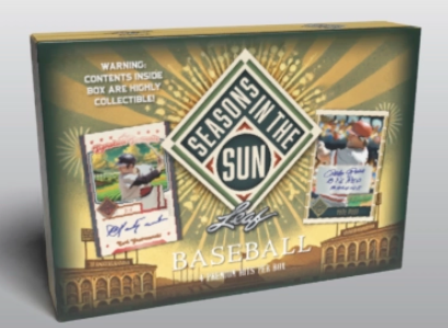 2025 LEAF SEASONS IN THE SUN BASEBALL HOBBY BOX