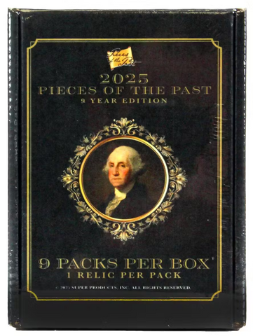 2025 SP PIECES OF THE PAST 9 YEAR COLLECTION HOBBY BOX