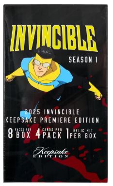 2025 KEEPSAKE INVINCIBLE SEASON 1 PREMIERE BLASTER BOX