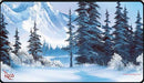 ULTRA PRO BOB ROSS WINTER PARADISE BLACK STITCHED PLAYMAT
