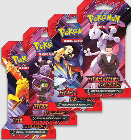POKEMON DESTINED RIVALS SLEEVED BLISTER PACK (4 PER CUSTOMER)