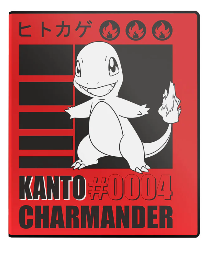 ULTRA PRO POKEMON CHARMANDER 3-RING BINDER