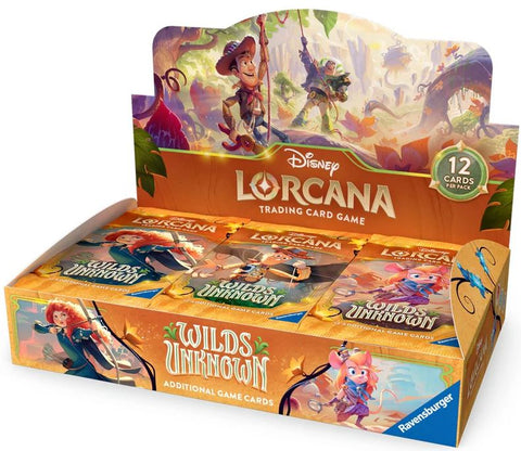 DISNEY LORCANA WILDS UNKNOWN BOOSTER BOX