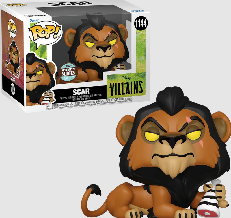 DISNEY VILLAINS SCAR POP