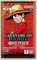 ONE PIECE TCG OP-13 CARRYING ON HIS WILL BOOSTER PACK