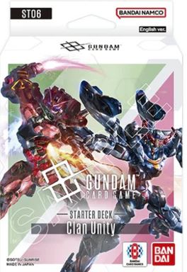 GUNDAM TCG STARTER DECK ST06 CLAN UNITY (1 PER PERSON)