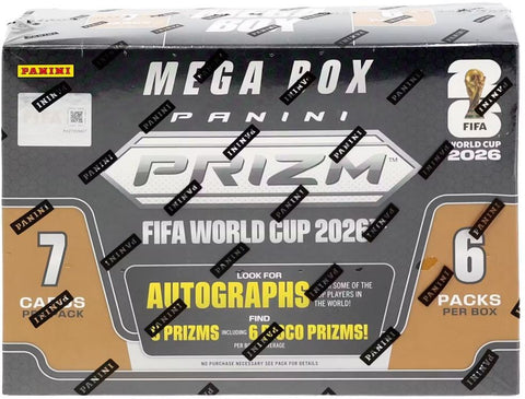 2025 PANINI WORLD CUP SOCCER HOBBY MEGA BOX