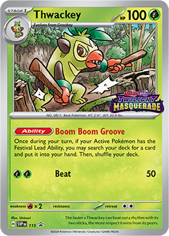 POKEMON TWILIGHT MASQUERADE - BUILD AND BATTLE PROMO PACK