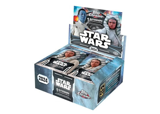 2024 TOPPS CHROME STAR WARS HOBBY BOX