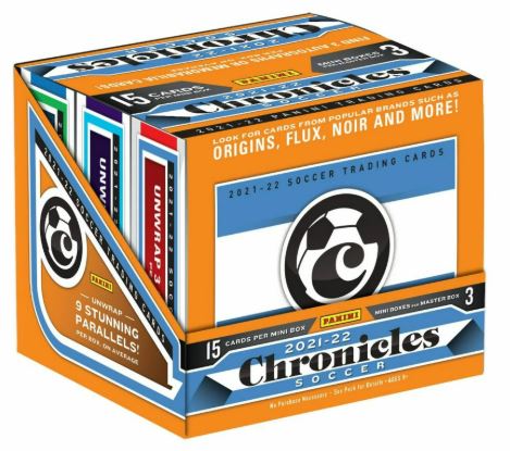 2021 PANINI CHRONICLES SOCCER HOBBY BOX
