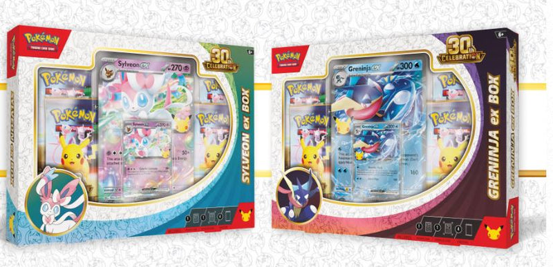 POKEMON CELEBRATIONS 30TH ANNIVERSARY EX BOX (1 PER CUSTOMER)