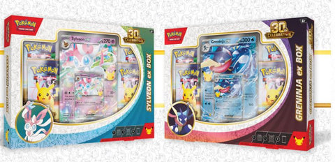 POKEMON CELEBRATIONS 30TH ANNIVERSARY EX BOX (1 PER CUSTOMER)