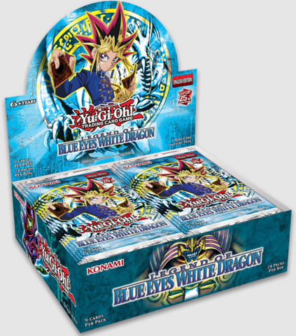 YU-GI-OH! 25TH ANNIVERSARY LEGEND OF BLUE-EYES WHITE DRAGON BOOSTER BOX