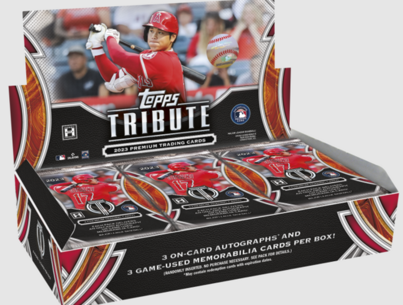 2023 TOPPS TRIBUTE BASEBALL HOBBY BOX