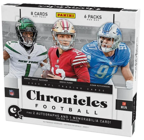 2022 PANINI CHRONICLES FOOTBALL HOBBY BOX