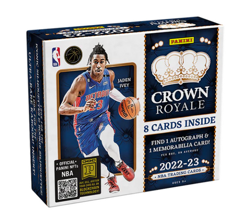 2022 PANINI CROWN ROYALE BASKETBALL HOBBY BOX