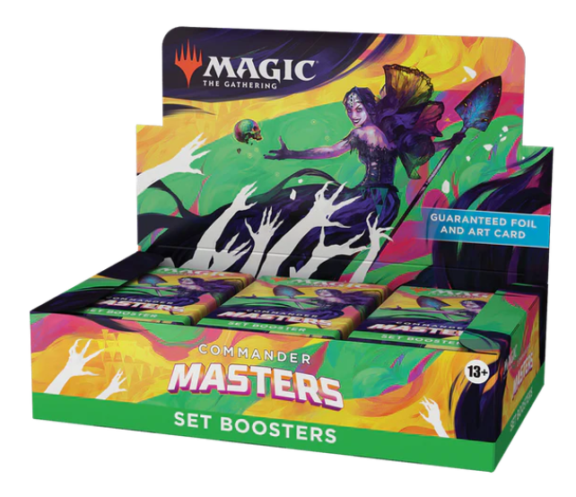 MTG COMMANDER MASTERS SET BOOSTER BOX