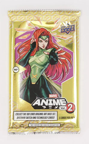 2023 UPPER DECK MARVEL ANIME VOLUME 2 HOBBY PACK