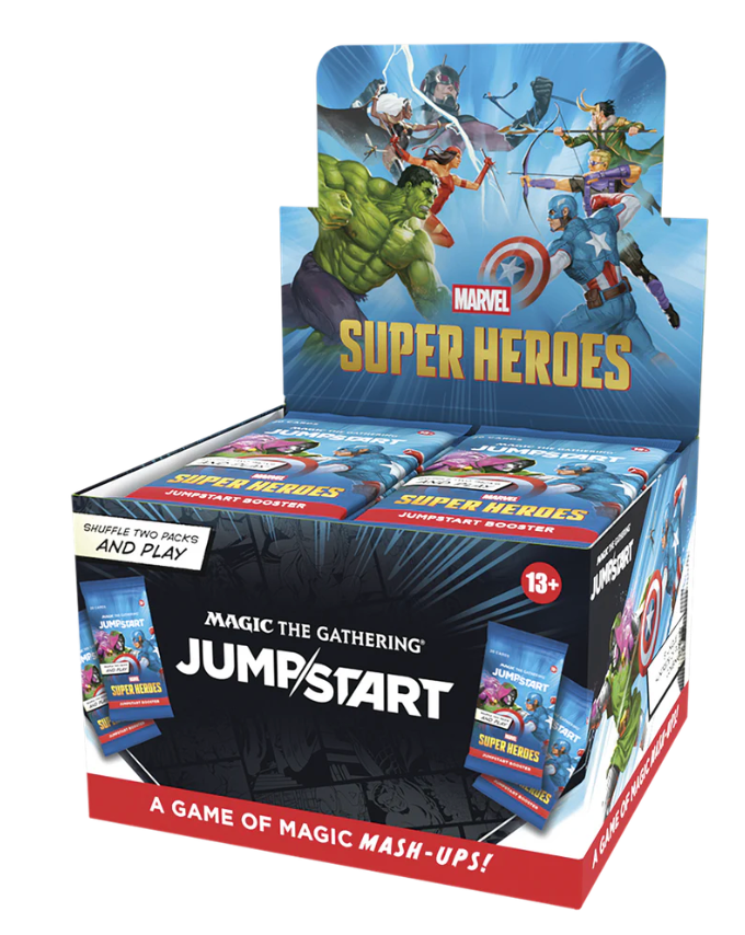 MTG MARVEL SUPER HEROES JUMPSTART BOOSTER BOX