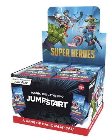 MTG MARVEL SUPER HEROES JUMPSTART BOOSTER BOX