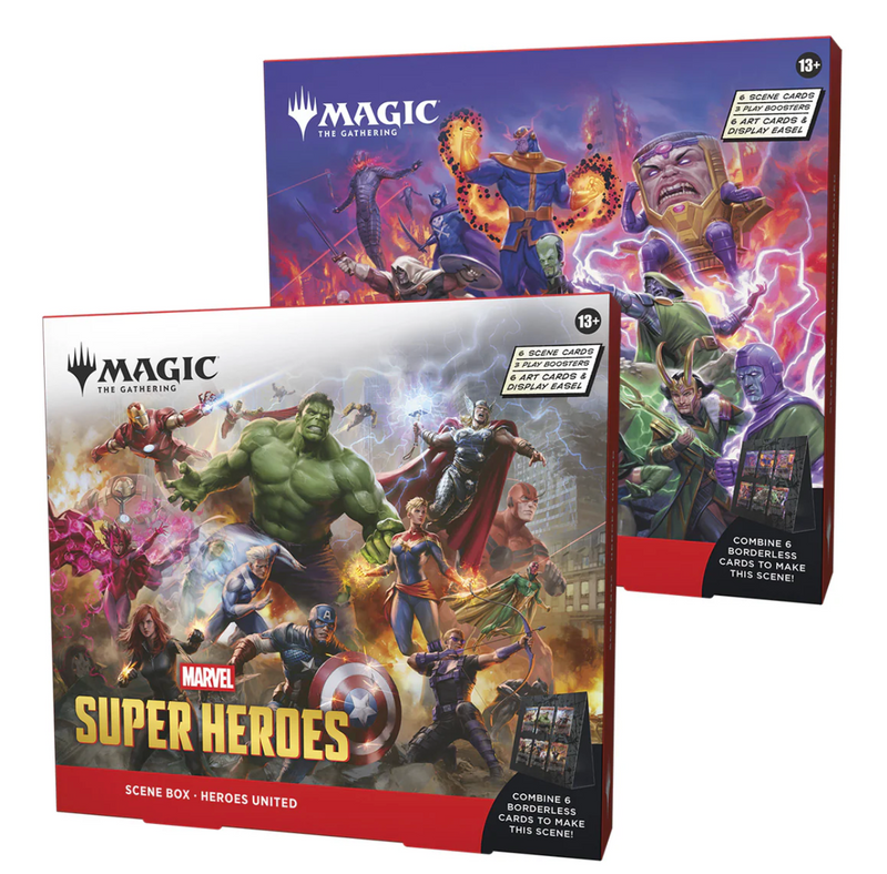 MTG MARVEL SUPER HEROES SCENE BOX