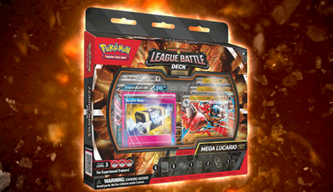 POKEMON MEGA LUCARIO EX BATTLE DECK