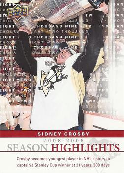 2009 UPPER DECK SERIES ONE - SEASON HIGHLIGHTS - SINGLES -