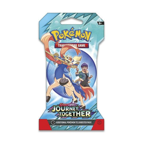 POKEMON JOURNEY TOGETHER SLEEVED BLISTER PACK (5 PER PERSON)