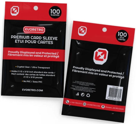 EVORETRO PENNY SLEEVES 100 PACK