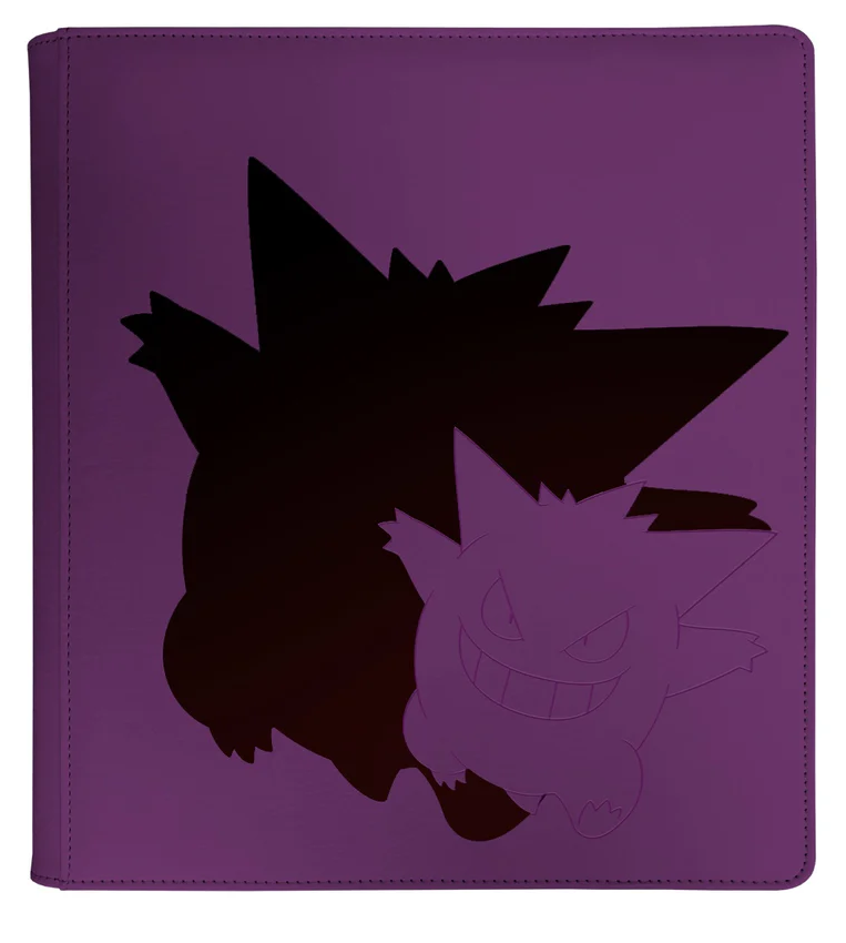 ULTRA PRO ELITE SERIES: POKEMON 12-POCKET ZIPPERED GENGAR PRO BINDER