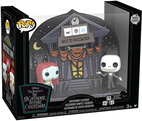 NIGHTMARE BEFORE CHRISTMAS HALLOWEEN/CHRISTMAS CALENDAR COUNTDOWN NBX
