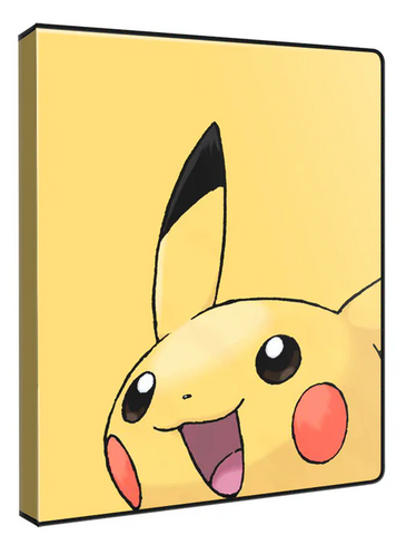 ULTRA PRO POKEMON PIKACHU FACE 4-POCKET BINDER