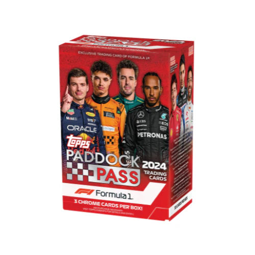 2024 TOPPS PADDOCK PASS F1 RACING BLASTER BOX