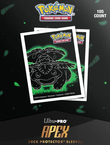 ULTRA PRO POKEMON NEON KANTO APEX CARD SLEEVES 105 COUNT