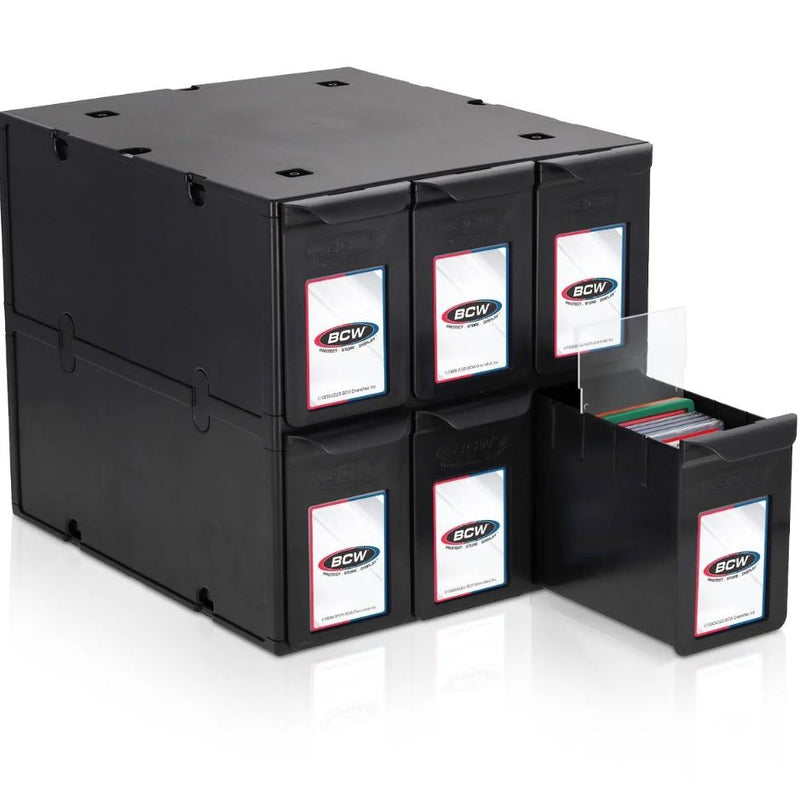 BCW GRADED CARD CATALOGUE 6 DRAWER (SHIPPING NOT AVAILABLE)