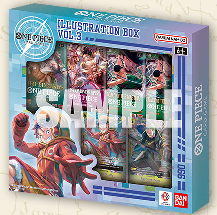 ONE PIECE TCG ILLUSTRATION BOX VOLUME 3 (1 PER CUSTOMER)