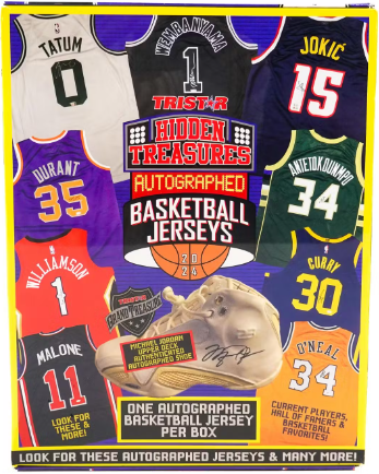 2024 TRISTAR HIDDEN TREASURES AUTOGRAPHED BASKETBALL JERSEY BOX