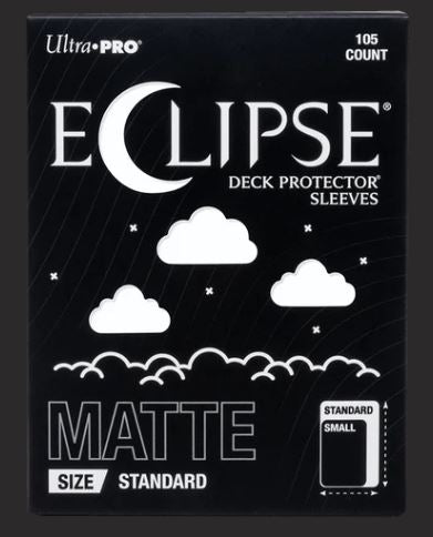 ULTRA PRO ECLIPSE STANDARD SIZE MATTE SLEEVES 105 PACK