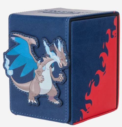 ULTRA PRO POKEMON MEGA CHARIZARD ALCOVE FLIP DECK BOX