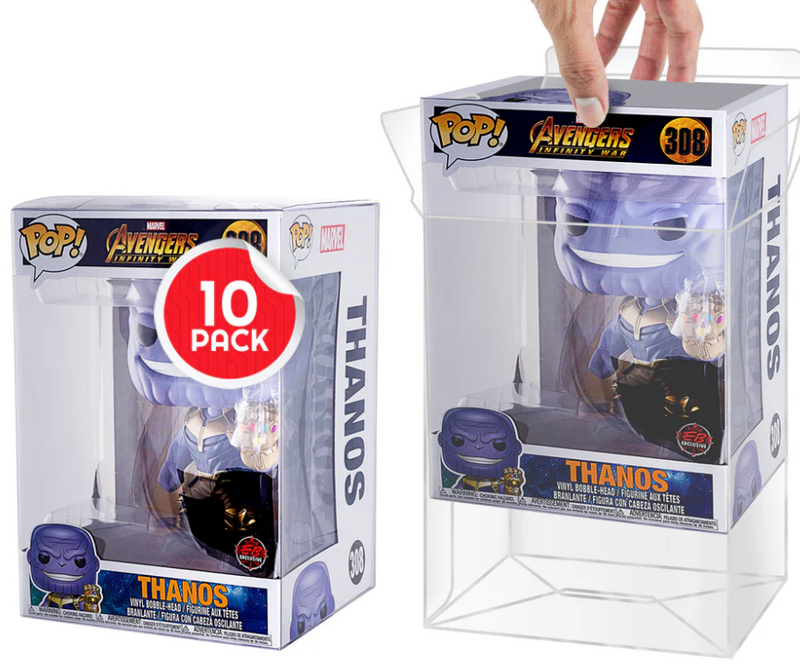EVORETRO 10-INCH FUNKO PROTECTOR CASE (10 PACK)