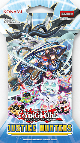 YU-GI-OH! JUSTICE HUNTERS BLISTER PACK